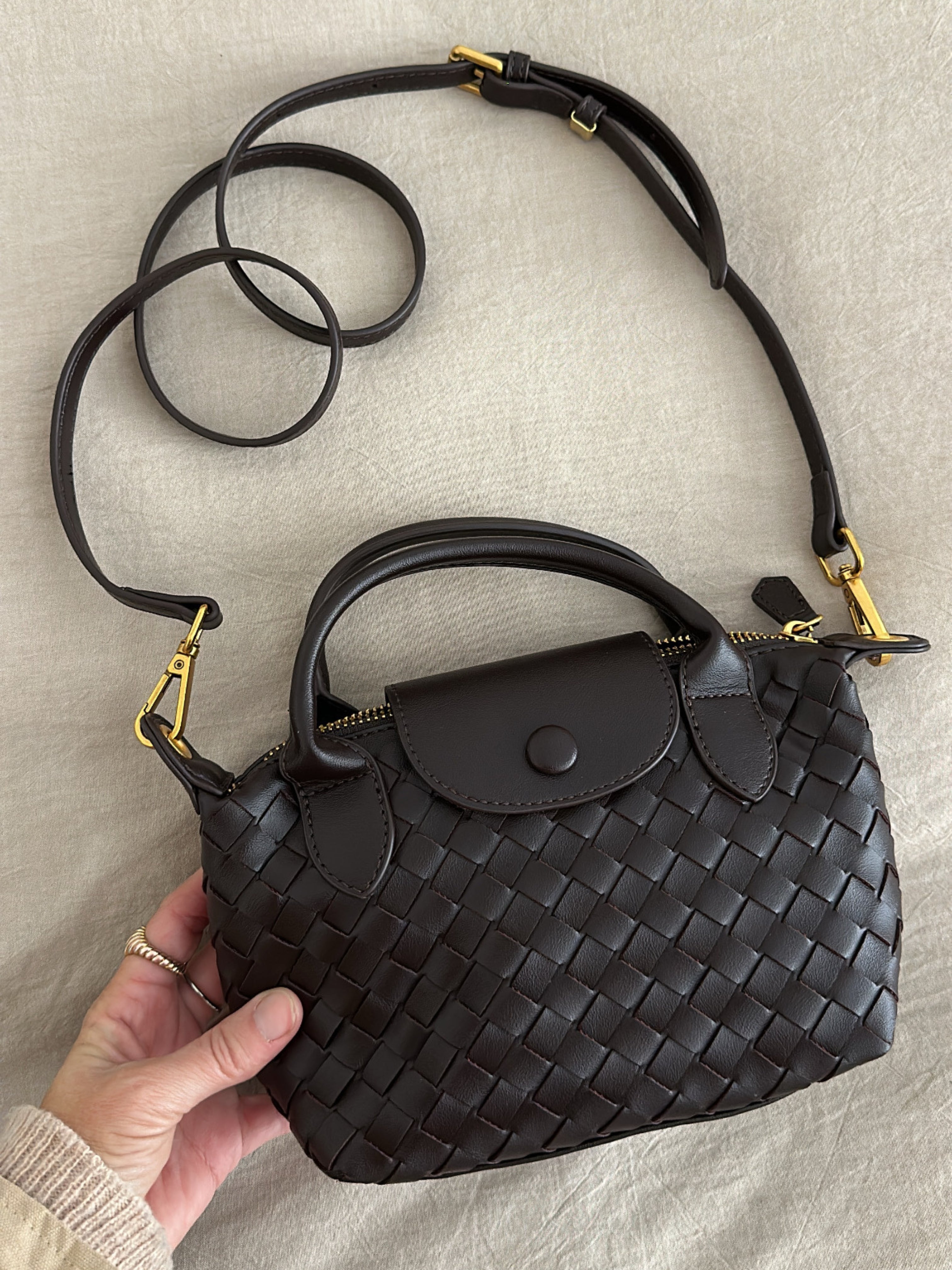 Mia Braided Mini Bag