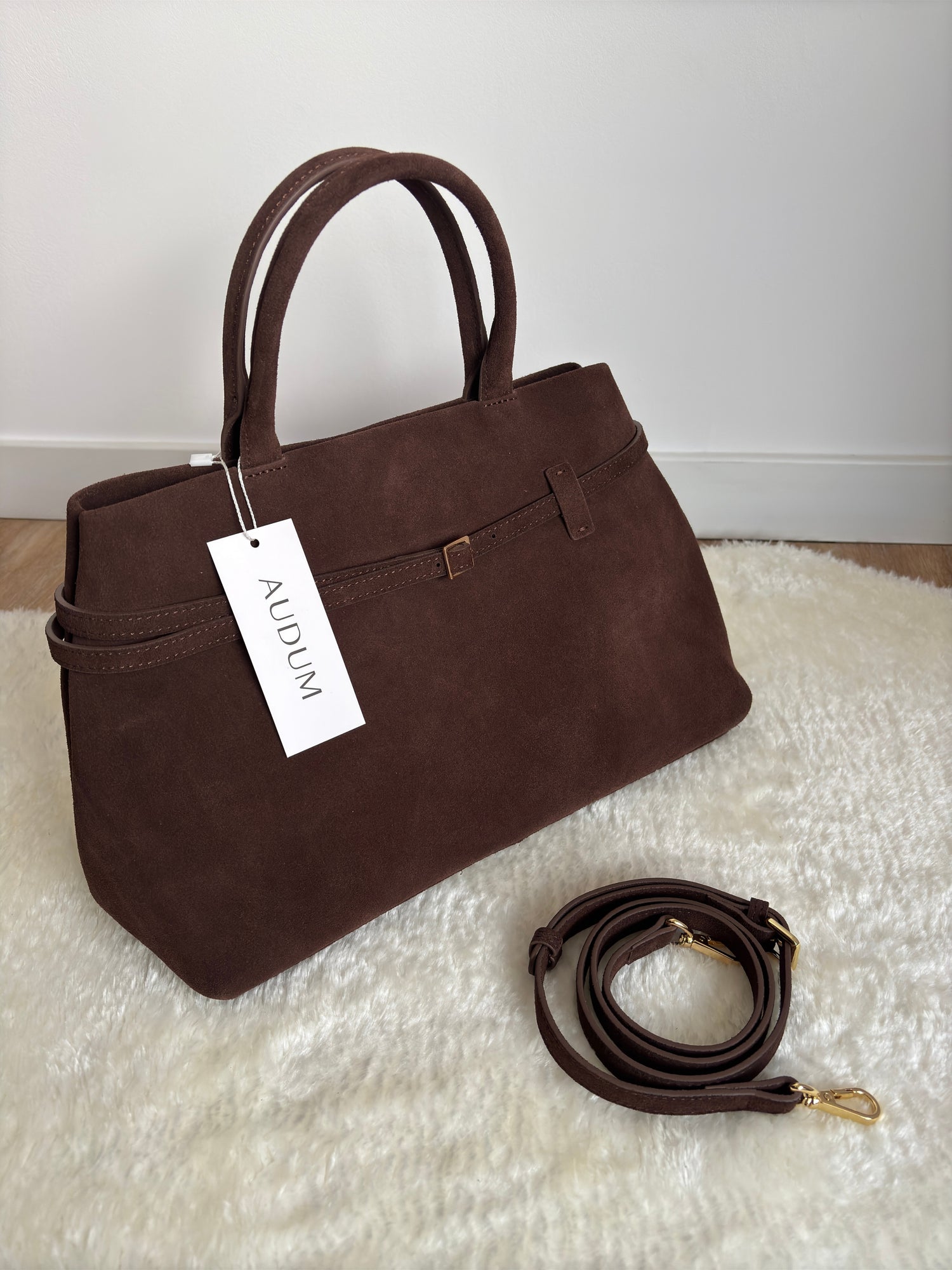 Luisa Suede Bag